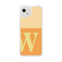 Slim Protection Case［ Original - initial two tone - W orange ］
