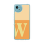 Slim Protection Case［ Original - initial two tone - W orange ］