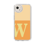 Slim Protection Case［ Original - initial two tone - W orange ］