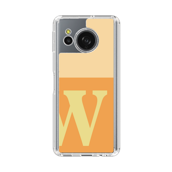 Slim Protection Case［ Original - initial two tone - W orange ］