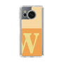 Slim Protection Case［ Original - initial two tone - W orange ］