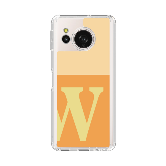 Slim Protection Case［ Original - initial two tone - W orange ］