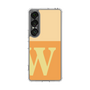 Slim Protection Case［ Original - initial two tone - W orange ］