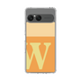 Slim Protection Case［ Original - initial two tone - W orange ］