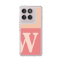 Slim Protection Case［ Original - initial two tone - W pink ］