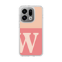 Slim Protection Case［ Original - initial two tone - W pink ］