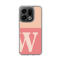 Slim Protection Case［ Original - initial two tone - W pink ］
