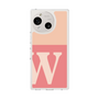 Slim Protection Case［ Original - initial two tone - W pink ］