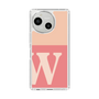 Slim Protection Case［ Original - initial two tone - W pink ］