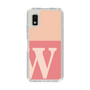 Slim Protection Case［ Original - initial two tone - W pink ］