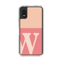 Slim Protection Case［ Original - initial two tone - W pink ］