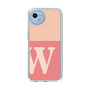 Slim Protection Case［ Original - initial two tone - W pink ］