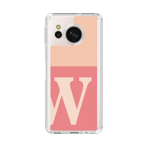Slim Protection Case［ Original - initial two tone - W pink ］
