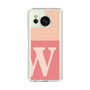 Slim Protection Case［ Original - initial two tone - W pink ］