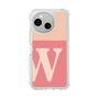 Slim Protection Case［ Original - initial two tone - W pink ］