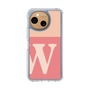 Slim Protection Case［ Original - initial two tone - W pink ］