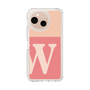 Slim Protection Case［ Original - initial two tone - W pink ］