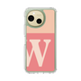 Slim Protection Case［ Original - initial two tone - W pink ］