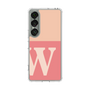 Slim Protection Case［ Original - initial two tone - W pink ］