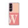 Slim Protection Case［ Original - initial two tone - W pink ］