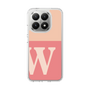 Slim Protection Case［ Original - initial two tone - W pink ］
