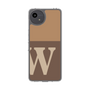 Slim Protection Case［ Original - initial two tone - W brown ］