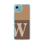 Slim Protection Case［ Original - initial two tone - W brown ］