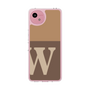 Slim Protection Case［ Original - initial two tone - W brown ］
