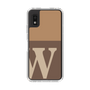 Slim Protection Case［ Original - initial two tone - W brown ］