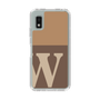 Slim Protection Case［ Original - initial two tone - W brown ］