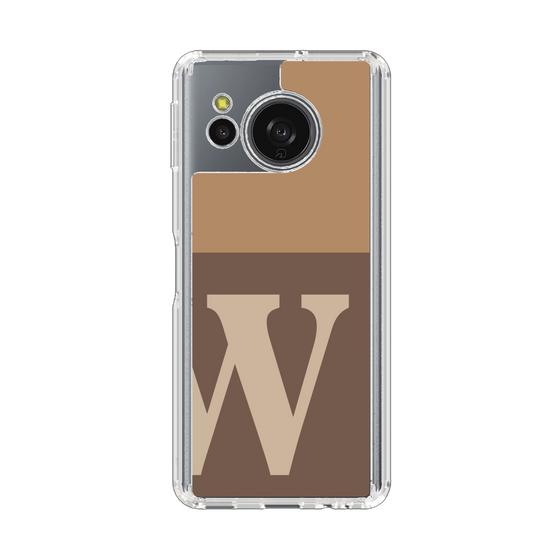 Slim Protection Case［ Original - initial two tone - W brown ］