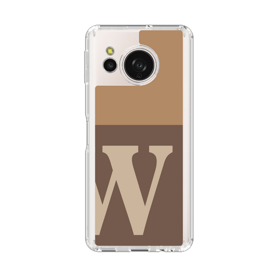 Slim Protection Case［ Original - initial two tone - W brown ］