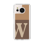 Slim Protection Case［ Original - initial two tone - W brown ］