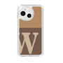 Slim Protection Case［ Original - initial two tone - W brown ］