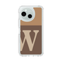 Slim Protection Case［ Original - initial two tone - W brown ］