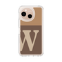 Slim Protection Case［ Original - initial two tone - W brown ］
