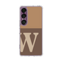 Slim Protection Case［ Original - initial two tone - W brown ］