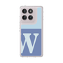 Slim Protection Case［ Original - initial two tone - W blue ］