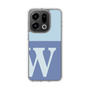 Slim Protection Case［ Original - initial two tone - W blue ］