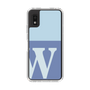 Slim Protection Case［ Original - initial two tone - W blue ］