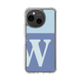 Slim Protection Case［ Original - initial two tone - W blue ］