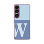 Slim Protection Case［ Original - initial two tone - W blue ］