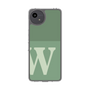 Slim Protection Case［ Original - initial two tone - W green ］