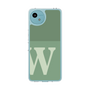 Slim Protection Case［ Original - initial two tone - W green ］