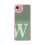 Slim Protection Case［ Original - initial two tone - W green ］