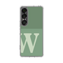 Slim Protection Case［ Original - initial two tone - W green ］