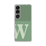 Slim Protection Case［ Original - initial two tone - W green ］