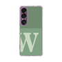 Slim Protection Case［ Original - initial two tone - W green ］