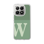 Slim Protection Case［ Original - initial two tone - W green ］