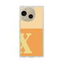 Slim Protection Case［ Original - initial two tone - X orange ］